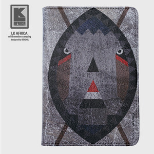 [돌돌] LK AFRICA-passport-wallets-08 아프리카 캠핑 아웃도어 코뿔소 캐릭터 디자인 여권 케이스 지갑 