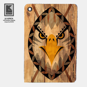 [돌돌] LK-AFRICA-cardcase-09 엘케이 아프리카 독수리 이글 캐릭터 그래픽 카드케이스 목걸이