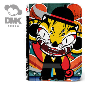 [돌돌] DMK-passport-wallets-16 데빌몽키 DMK 호랑이 대한민국 캐릭터 그래픽 디자인 여행 여권 케이스 지갑
