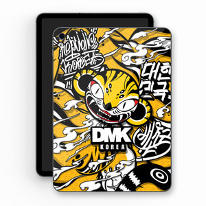 [돌돌] DMK-TabletPC-10 그래피티 아티스트 데빌몽키 dmk 호랑이 대한민국 캐릭터 그래픽 디자인 ipad pro 아이패드 프로 에어 미니 갤럭시 탭 LG G 패드 튜닝 랩핑 보호 필름 스티커 스킨 데칼 그래피커