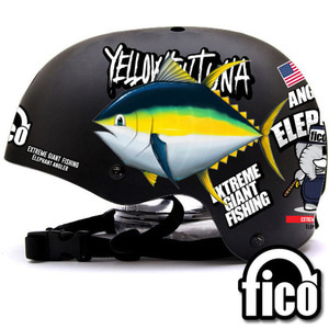 [돌돌] 0027-FICO-Helmet-03  익스트림 낚시브랜드 피코 스노우보드 헬멧 튜닝 스티커 스킨 데칼 그래피커