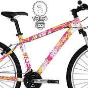 [그래피커] DOCH-bike-04 MTB 로드자전거 로드바이크 픽시 BMX 자전거 프레임 랩핑 튜닝 스티커 스킨 데칼 