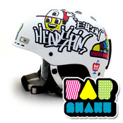 [그래피커] 0016-SHAKE PAP-Helmet-01   파프리카 비보이 캐릭터디자인 스노우보드 헬멧 튜닝 스티커 스킨 데칼 