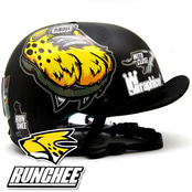 [그래피커] 0026-RUNCHEE-Helmet-09 런치 치타 스노우보드 헬멧 튜닝 스티커 스킨 