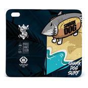 [돌돌] SHARK-DOG-diarycase-21 샤크독 서핑 서프 하와이 상어 불독 캐릭터 그래픽 아이폰 갤럭시 다이어리 핸드폰 휴대폰 케이스 