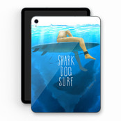 [돌돌] Sharkdog-TabletPC-07 샤크독 서핑 하와이 샤크독 캐릭터 그래픽 디자인  ipad pro 아이패드 프로 에어 미니 갤럭시 탭 LG G패드 튜닝 랩핑 보호 필름 스티커 스킨 데칼 그래피커