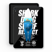 [돌돌] Sharkdog-TabletPC-16 샤크독 서핑 하와이 샤크독 캐릭터 그래픽 디자인  ipad pro 아이패드 프로 에어 미니 갤럭시 탭 LG G패드 튜닝 랩핑 보호 필름 스티커 스킨 데칼 그래피커