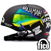 [돌돌] 0027-FICO-Helmet-02  익스트림 낚시브랜드 피코 스노우보드 헬멧 튜닝 스티커 스킨 데칼 그래피커